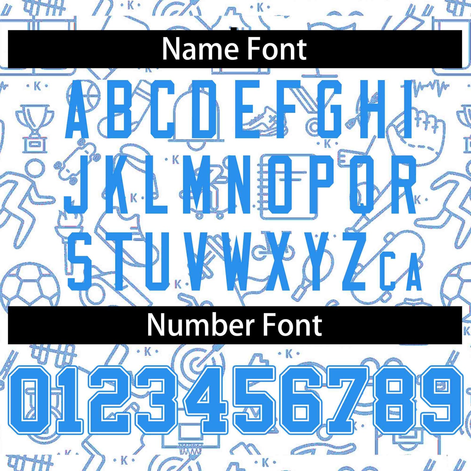 Custom White Powder Blue Line Graffiti Pattern Varsity Raglan Sleeves Letterman Baseball Jacket