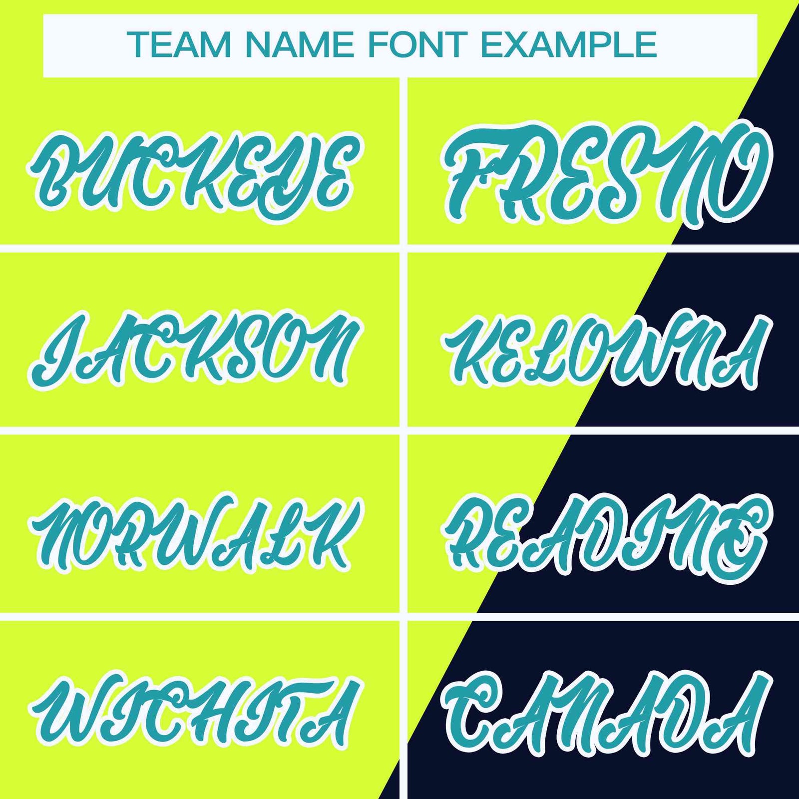 Custom Navy Neon Green-Aqua Color Block Varsity Full-Snap Bomber Jacket