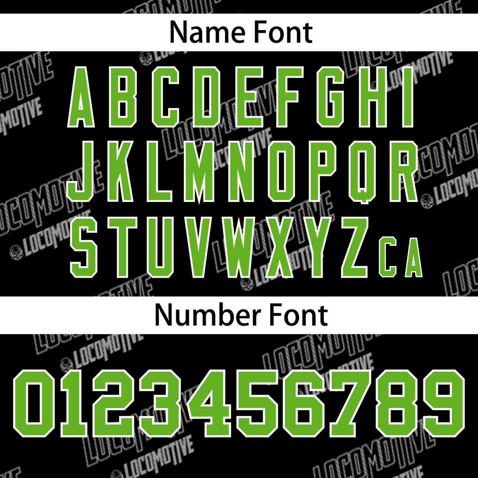 Custom Black Green-White Letter Full-Zip Varsity Bomber Jacket