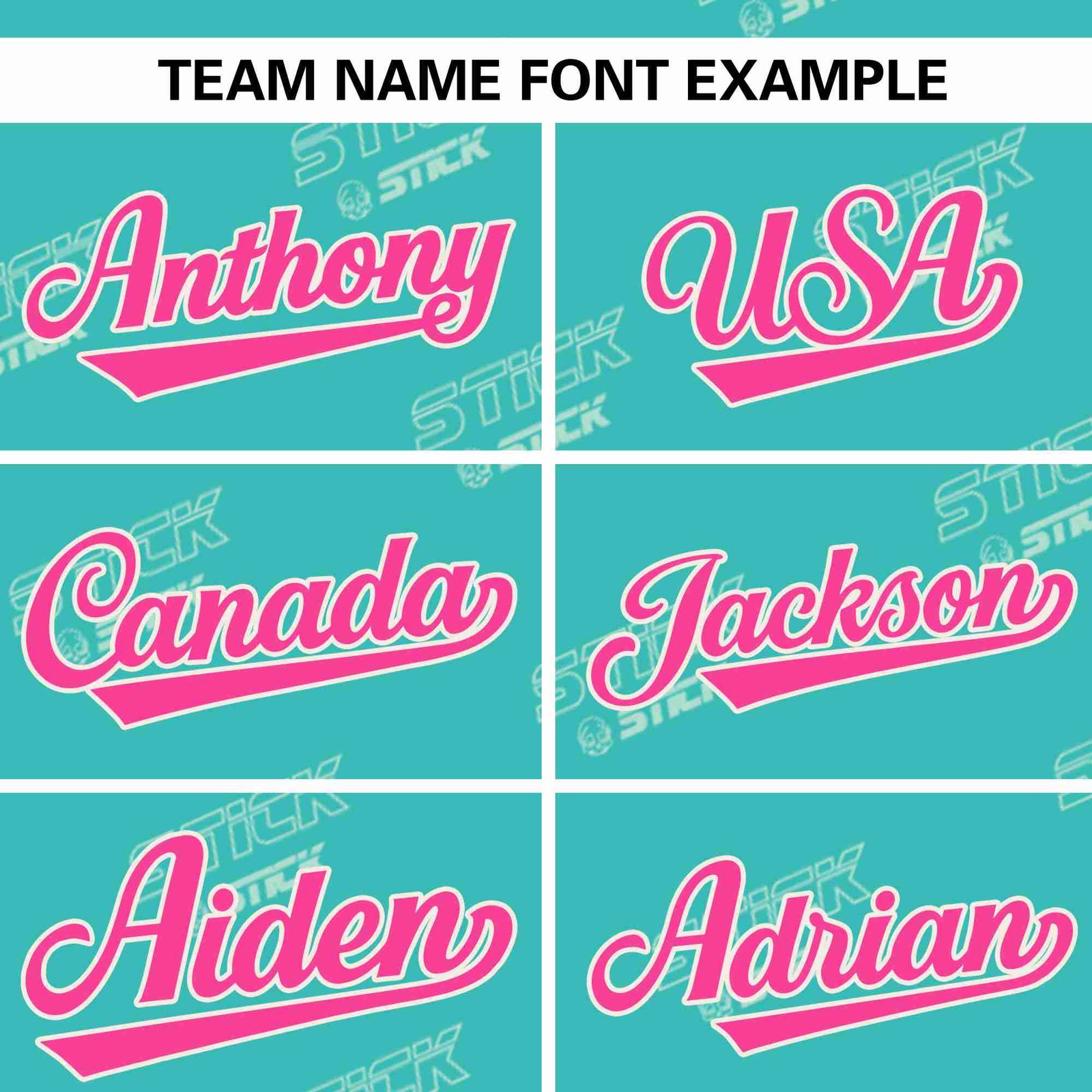 Custom Aqua Pink-Cream Letter Full-Zip Varsity Bomber Jacket