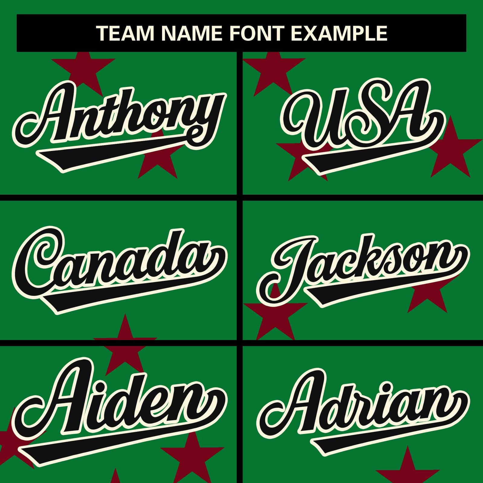 Custom Kelly Green Black-White Star Graffiti Pattern Varsity Full-Snap Bomber Jacket