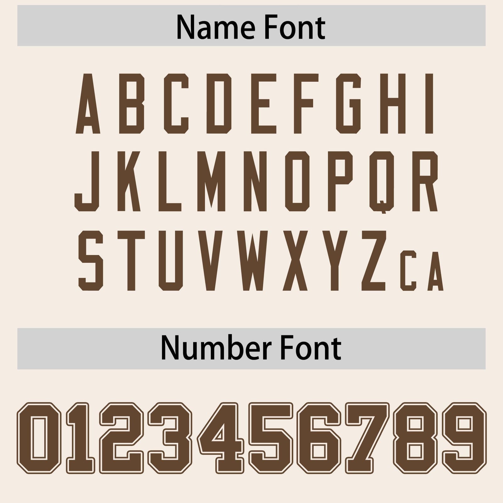 Custom Light Brown Cream Personalized Color Block Authentic Football Jersey