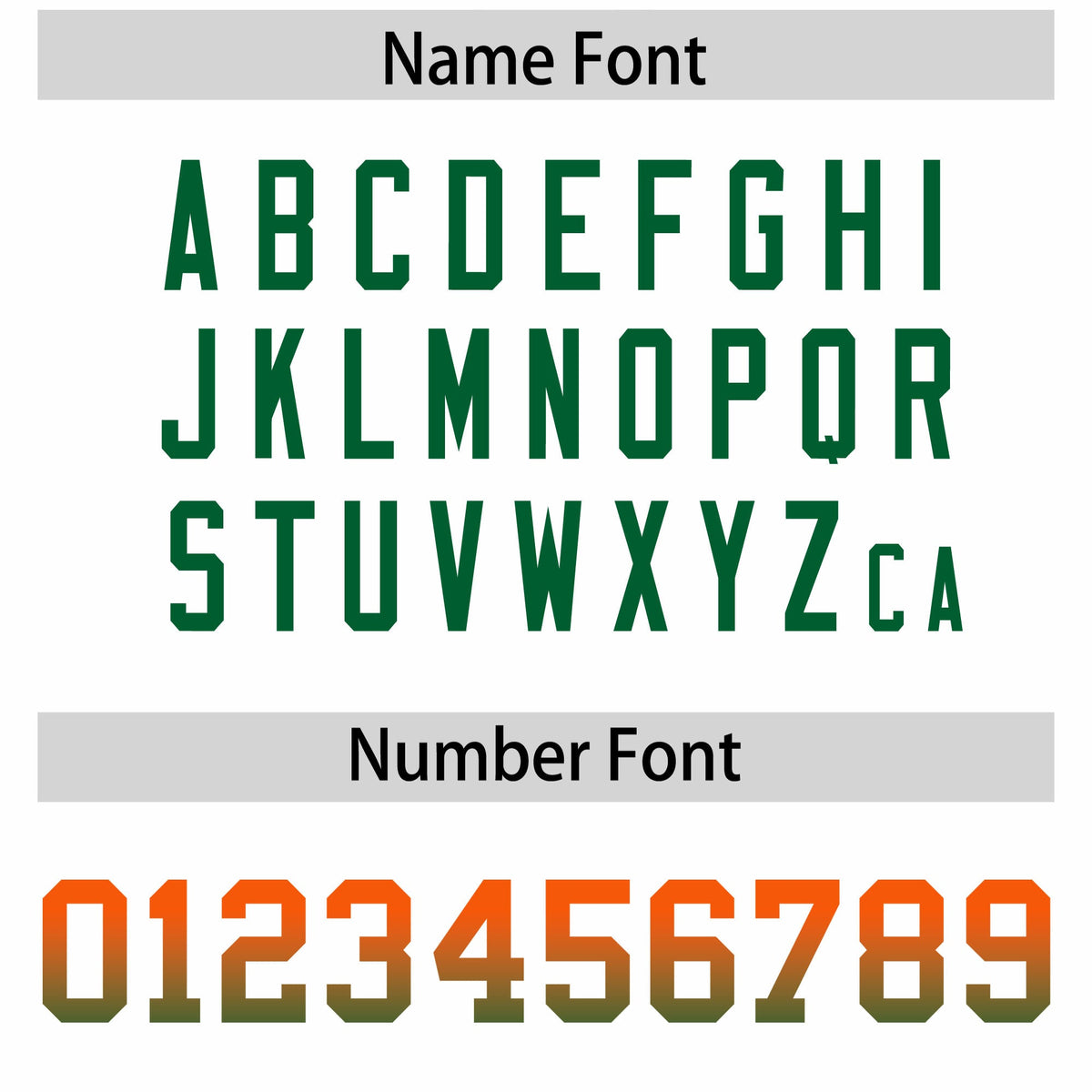 Custom White Orange and Kelly Green Sides Gradient Fashion Personalized Team Football Jersey