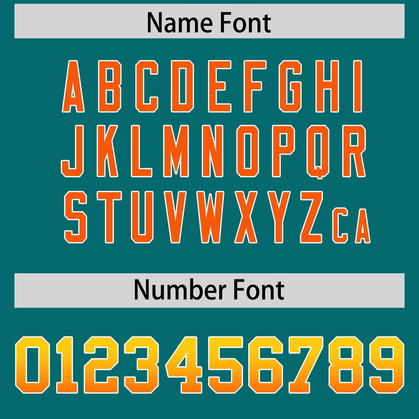 Custom Aqua Gold Sides Gradient Fashion Personalized Team Football Jersey