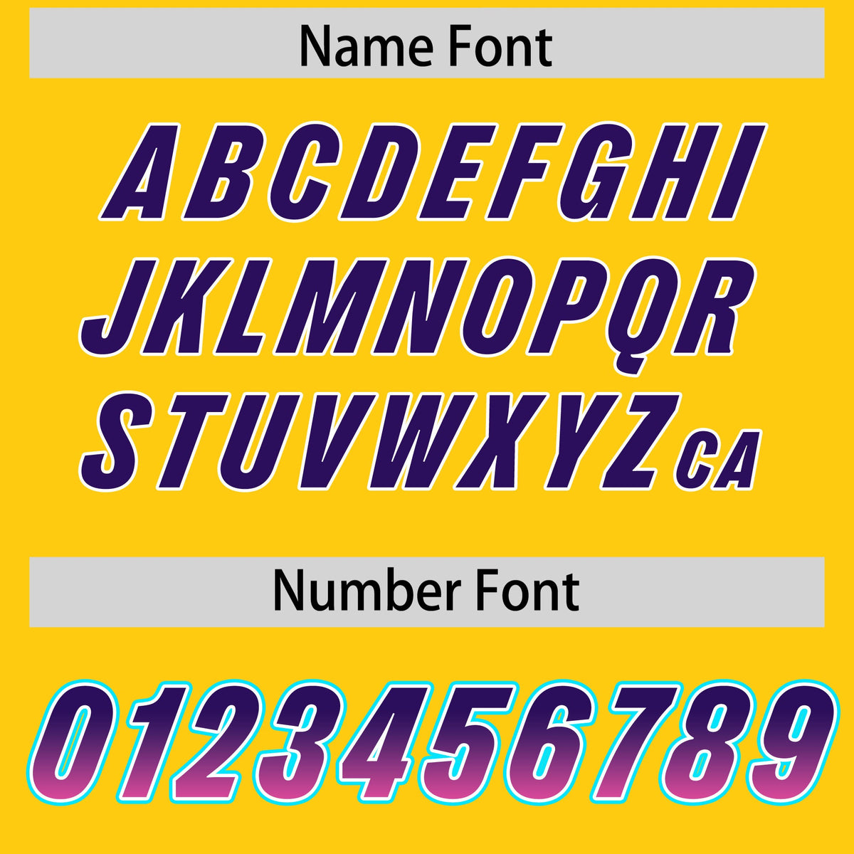 Custom Gold Purple and Pink Sides Gradient Fashion Personalized Team Football Jersey