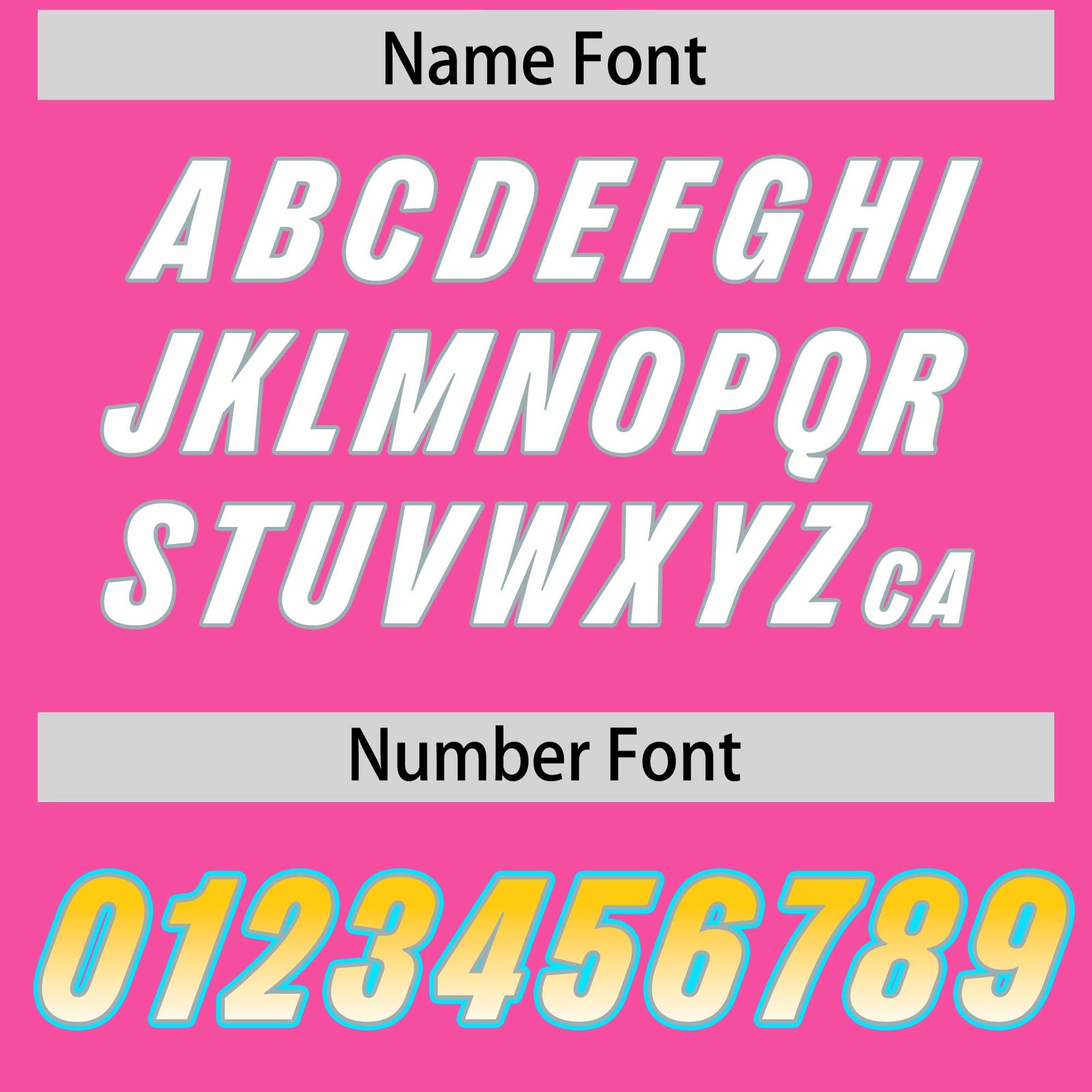 Custom Pink Gold Sides Gradient Fashion Personalized Team Football Jersey