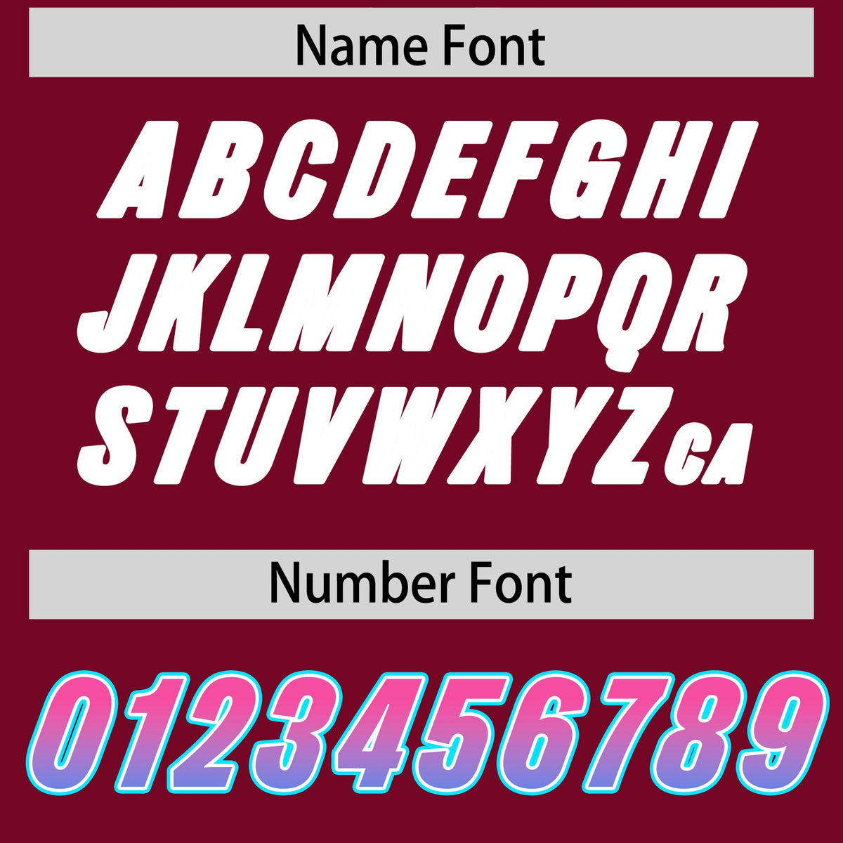 Custom Cardinal Pink and Powder Blue Sides Gradient Fashion Personalized Team Football Jersey