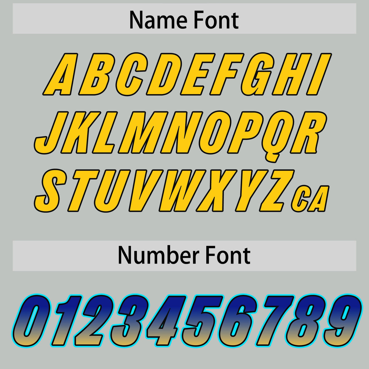 Custom Gray Royal and Gold Sides Gradient Fashion Personalized Team Football Jersey