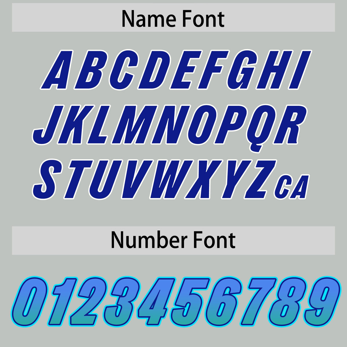 Custom Gray Powder Blue and Bright Green Sides Gradient Fashion Personalized Team Football Jersey