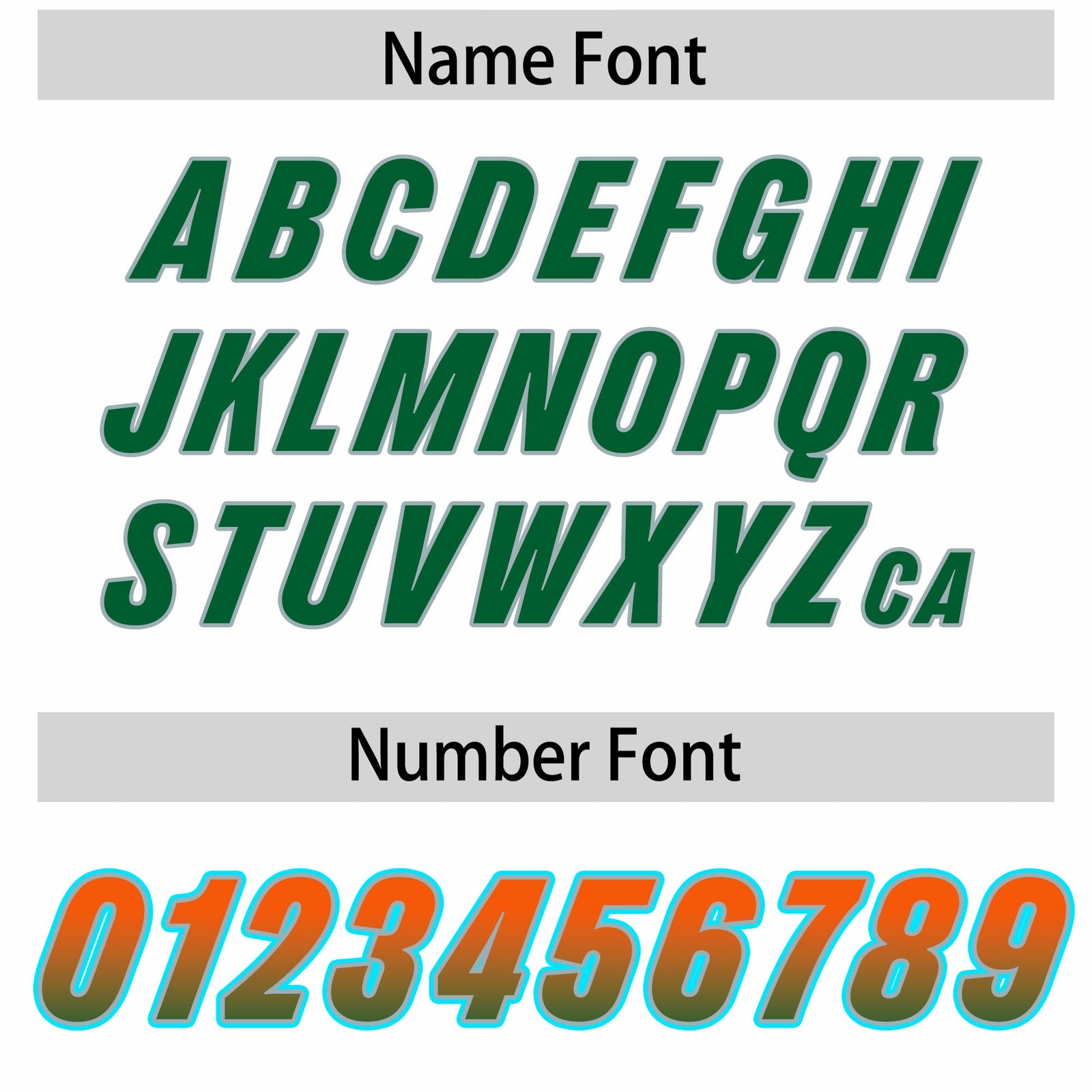 Custom White Orange and Kelly Green Sides Gradient Fashion Personalized Team Football Jersey