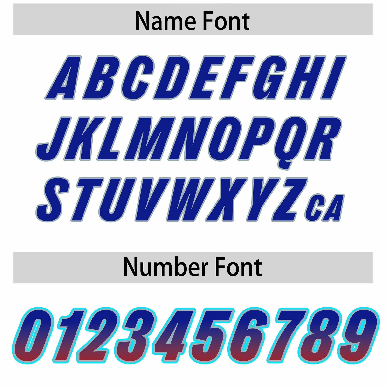 Custom White Royal and Red Sides Gradient Fashion Personalized Team Football Jersey