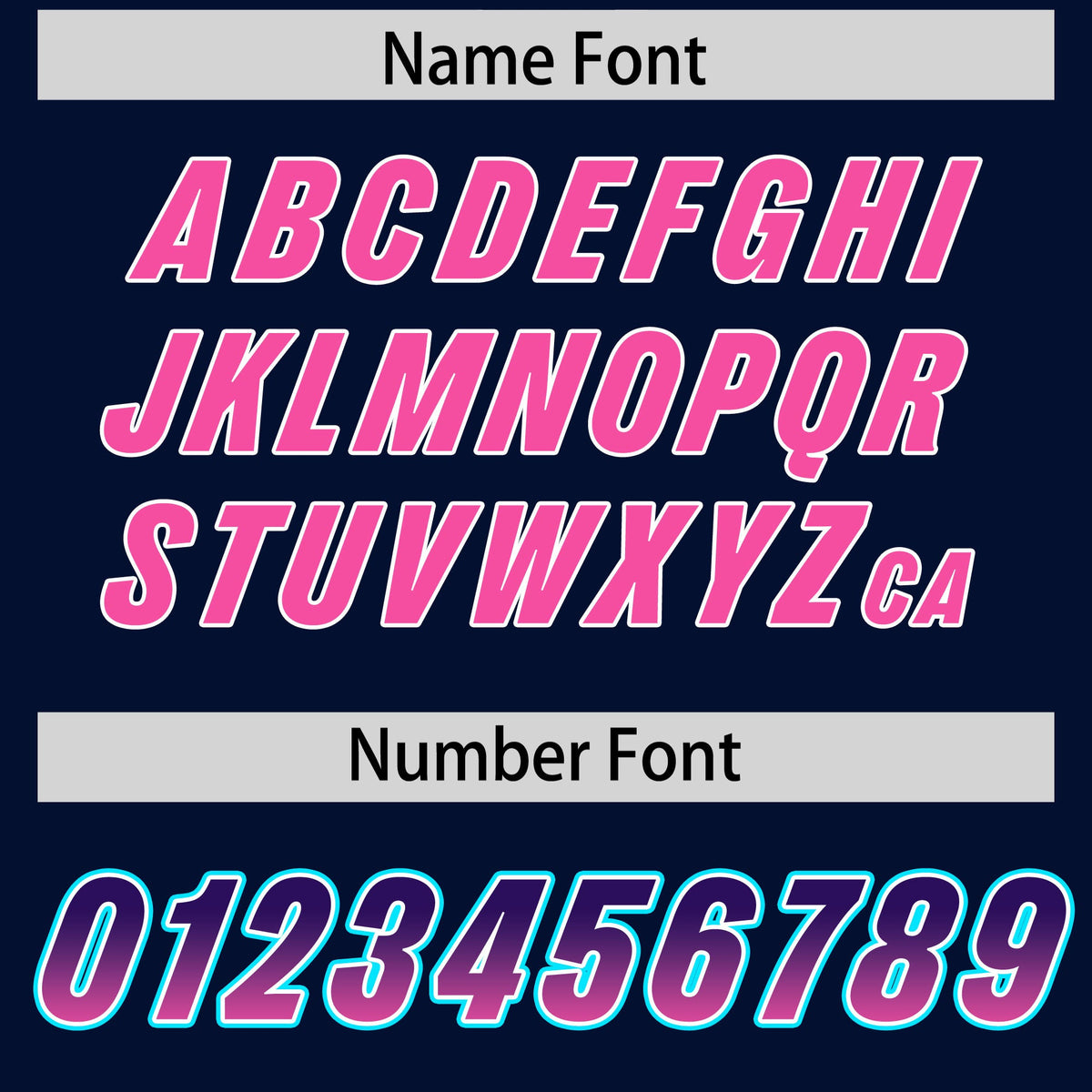 Custom Navy Purple and Pink Sides Gradient Fashion Personalized Team Football Jersey