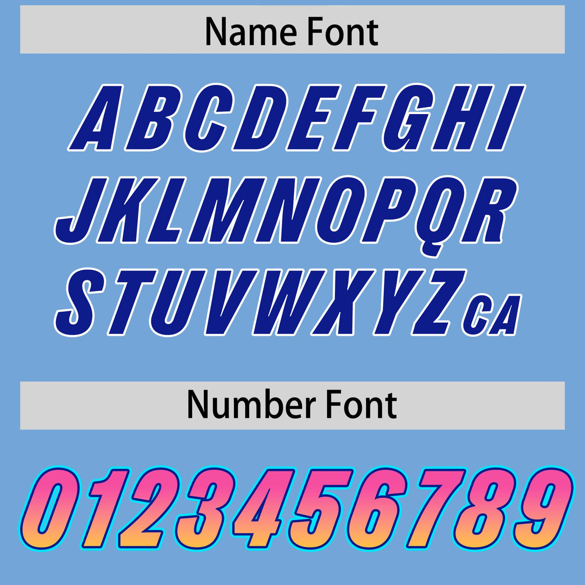 Custom Powder Blue Pink and Gold Sides Gradient Fashion Personalized Team Football Jersey