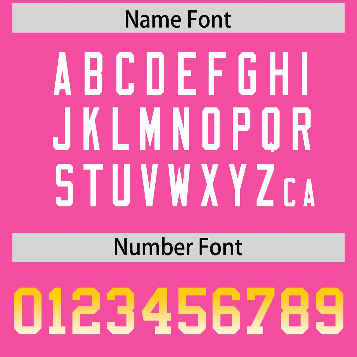 Custom Pink Gold Sides Gradient Fashion Personalized Team Football Jersey