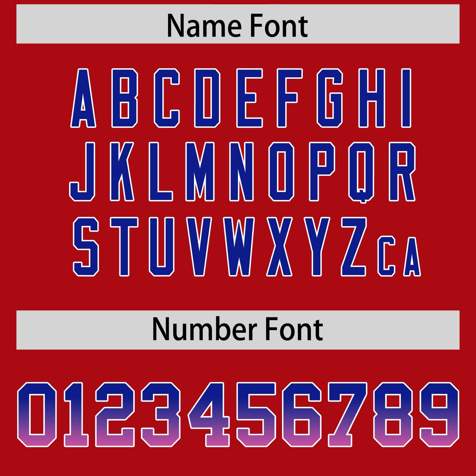 Custom Red Royal and Pink Sides Gradient Fashion Personalized Team Football Jersey