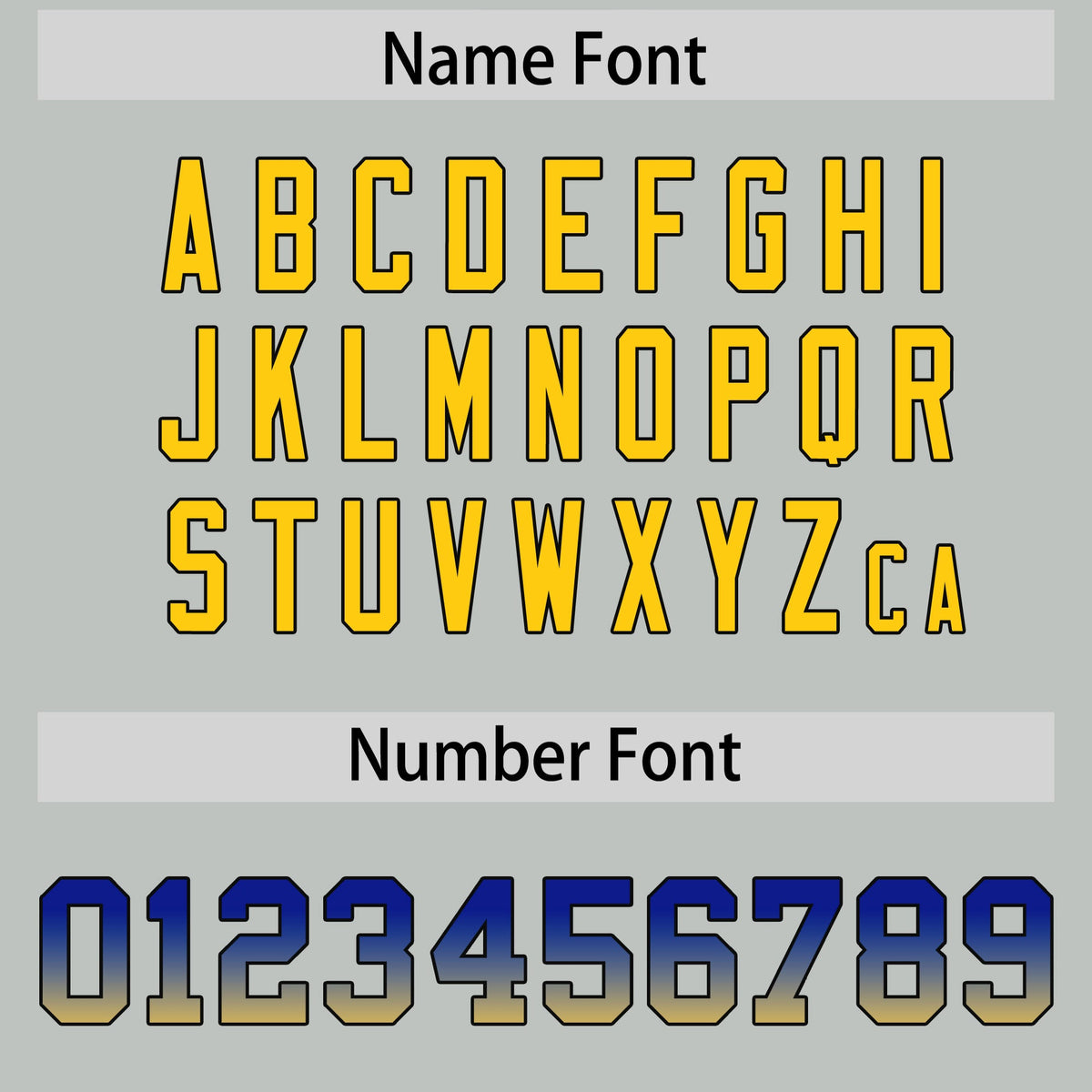 Custom Gray Royal and Gold Sides Gradient Fashion Personalized Team Football Jersey