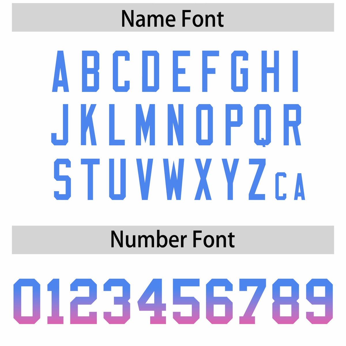 Custom White Powder Blue and Pink Sides Gradient Fashion Personalized Team Football Jersey