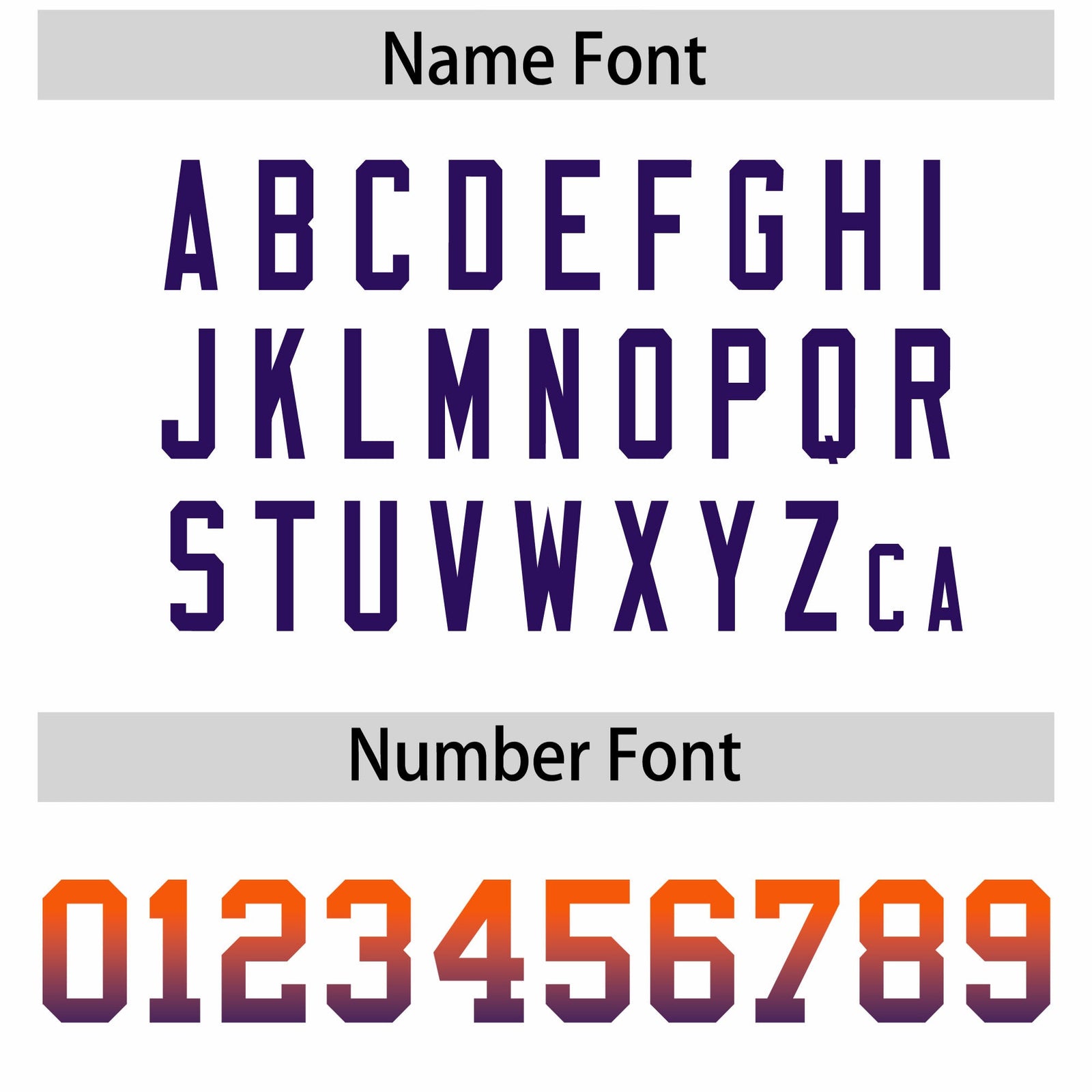 Custom White Orange and Purple Sides Gradient Fashion Personalized Team Football Jersey