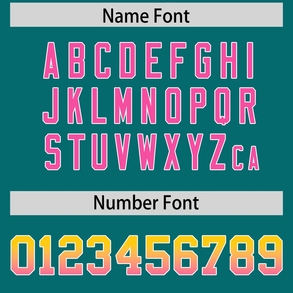 Custom Aqua Gold Sides Gradient Fashion Personalized Team Football Jersey