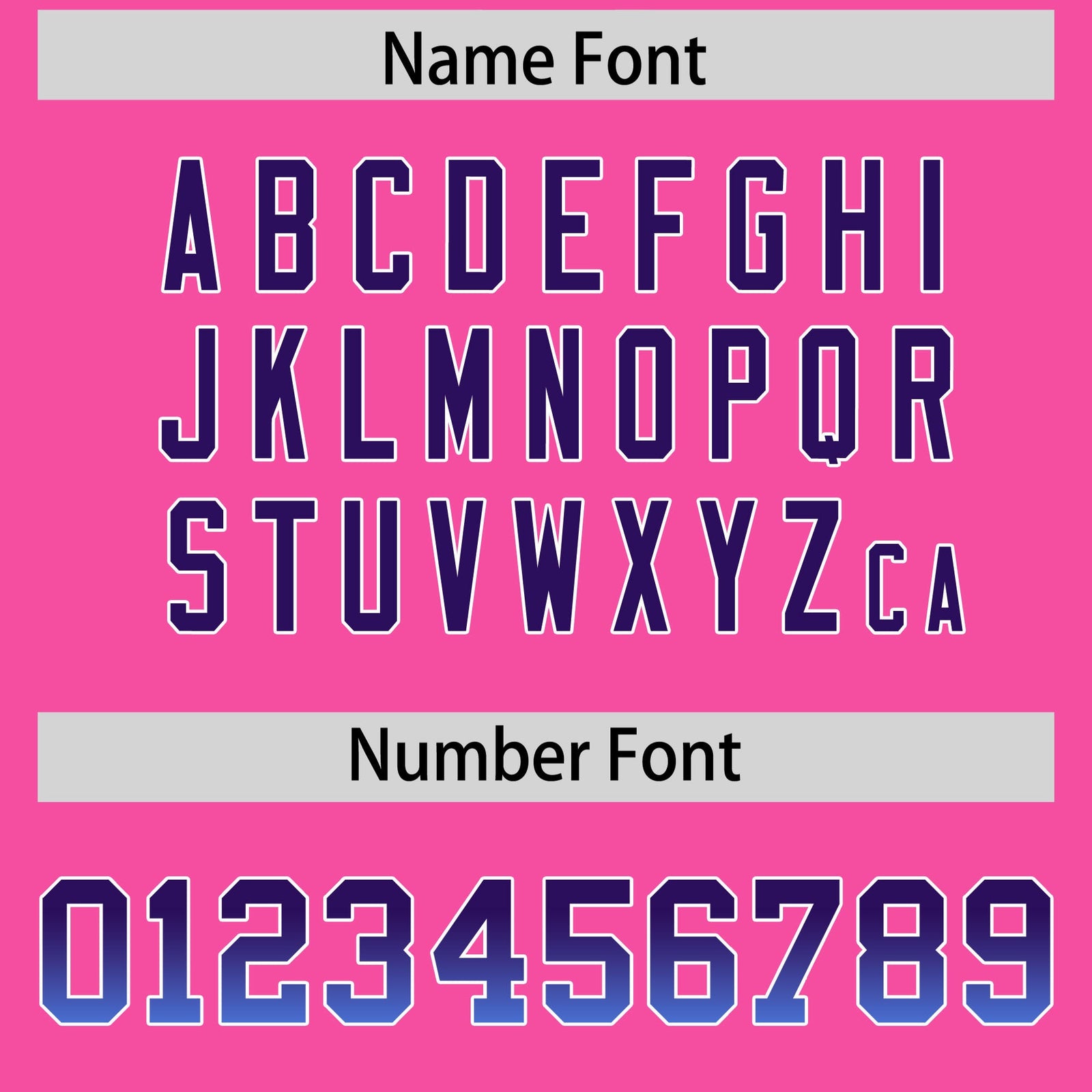 Custom Pink Purple and Powder Blue Sides Gradient Fashion Personalized Team Football Jersey