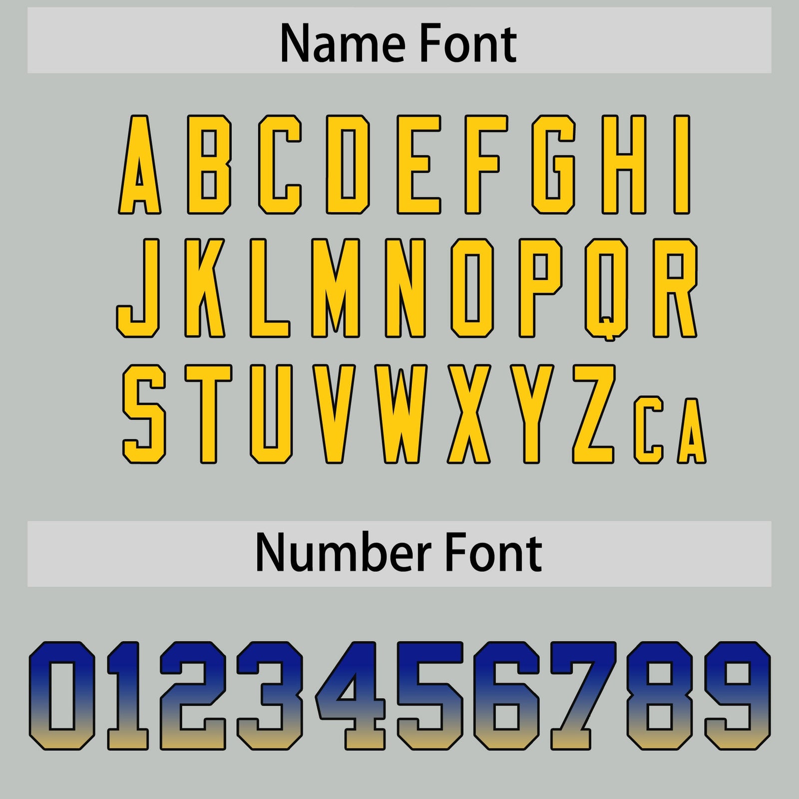 Custom Gray Royal and Gold Sides Gradient Fashion Personalized Team Football Jersey