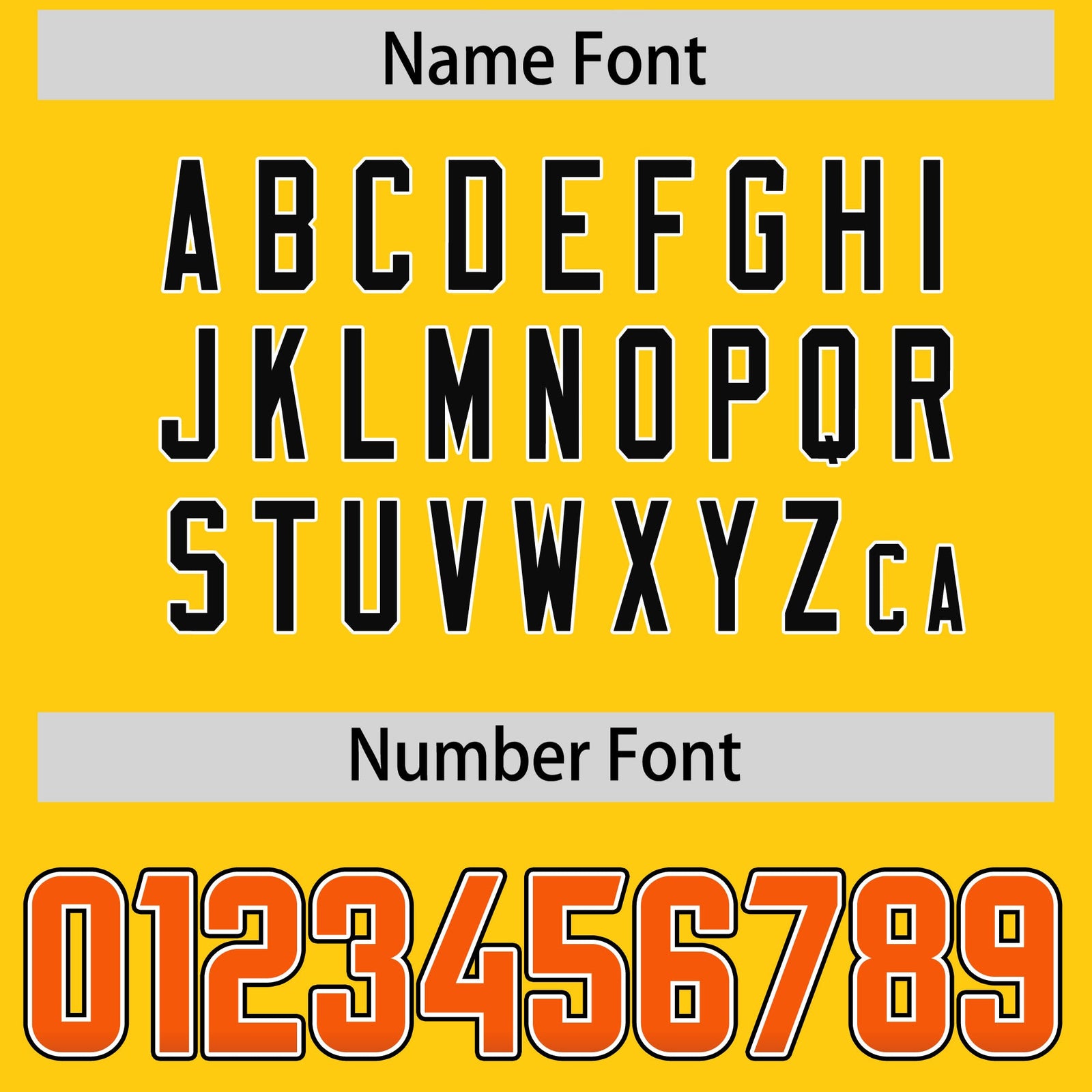 Custom Gold Orange and Black Sides Gradient Fashion Personalized Team Football Jersey