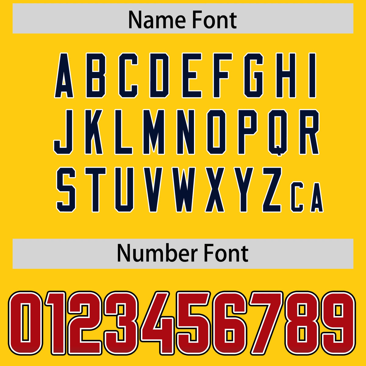 Custom Gold Red and Navy Sides Gradient Fashion Personalized Team Football Jersey