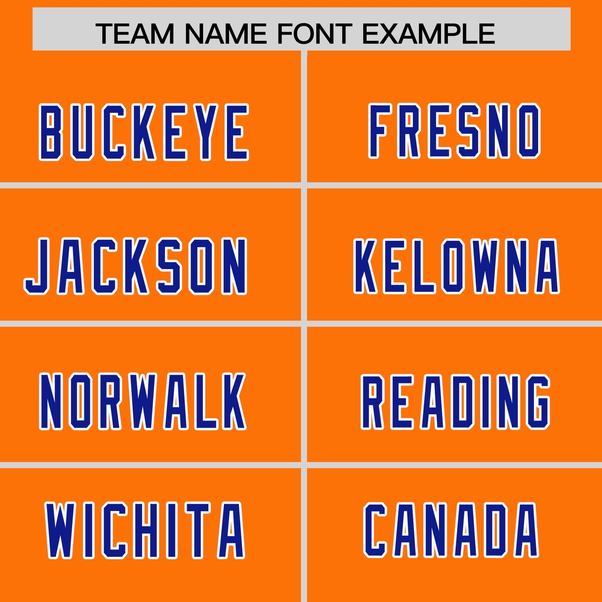 Custom Orange Royal and Powder Blue Sides Gradient Fashion Personalized Team Football Jersey