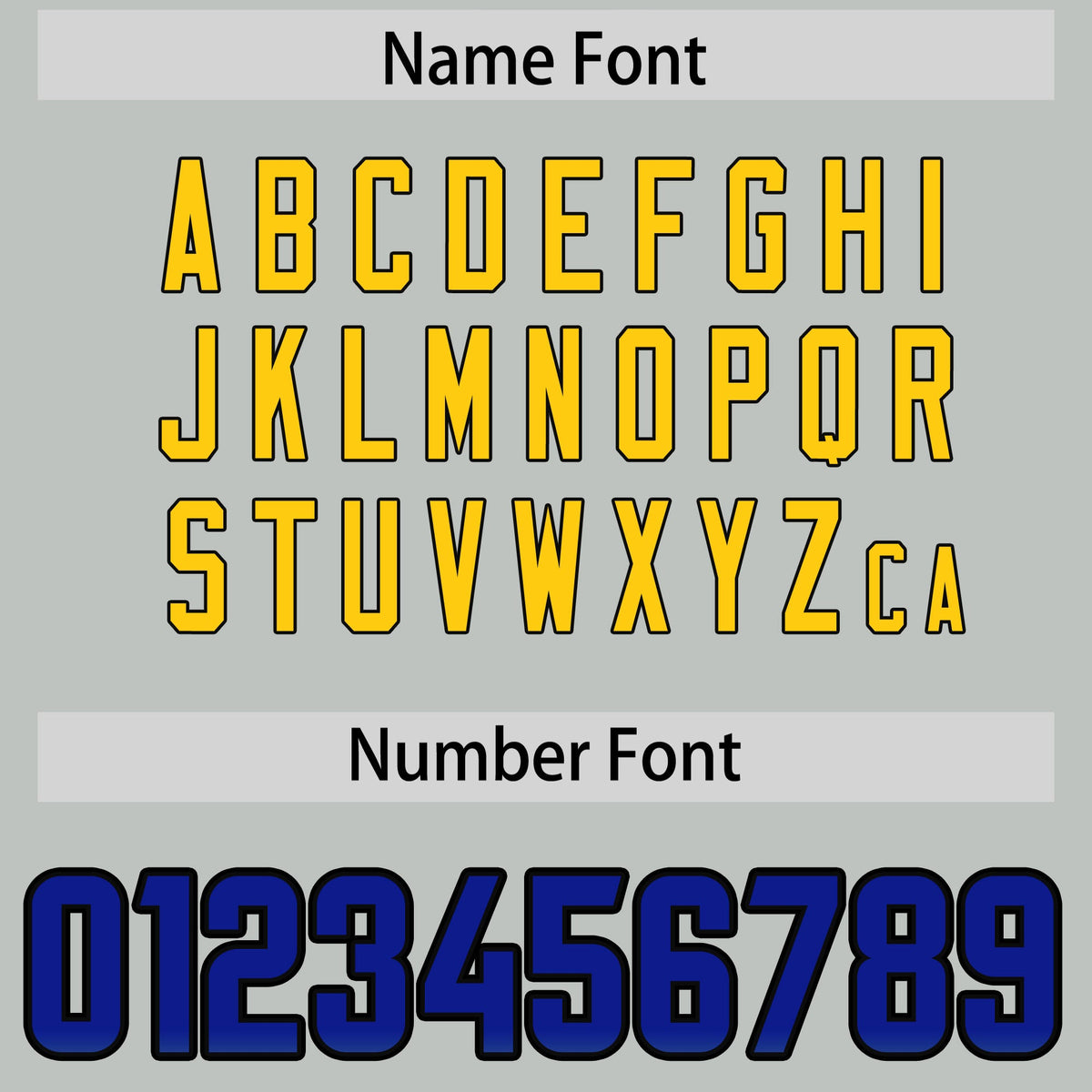 Custom Gray Royal and Gold Sides Gradient Fashion Personalized Team Football Jersey