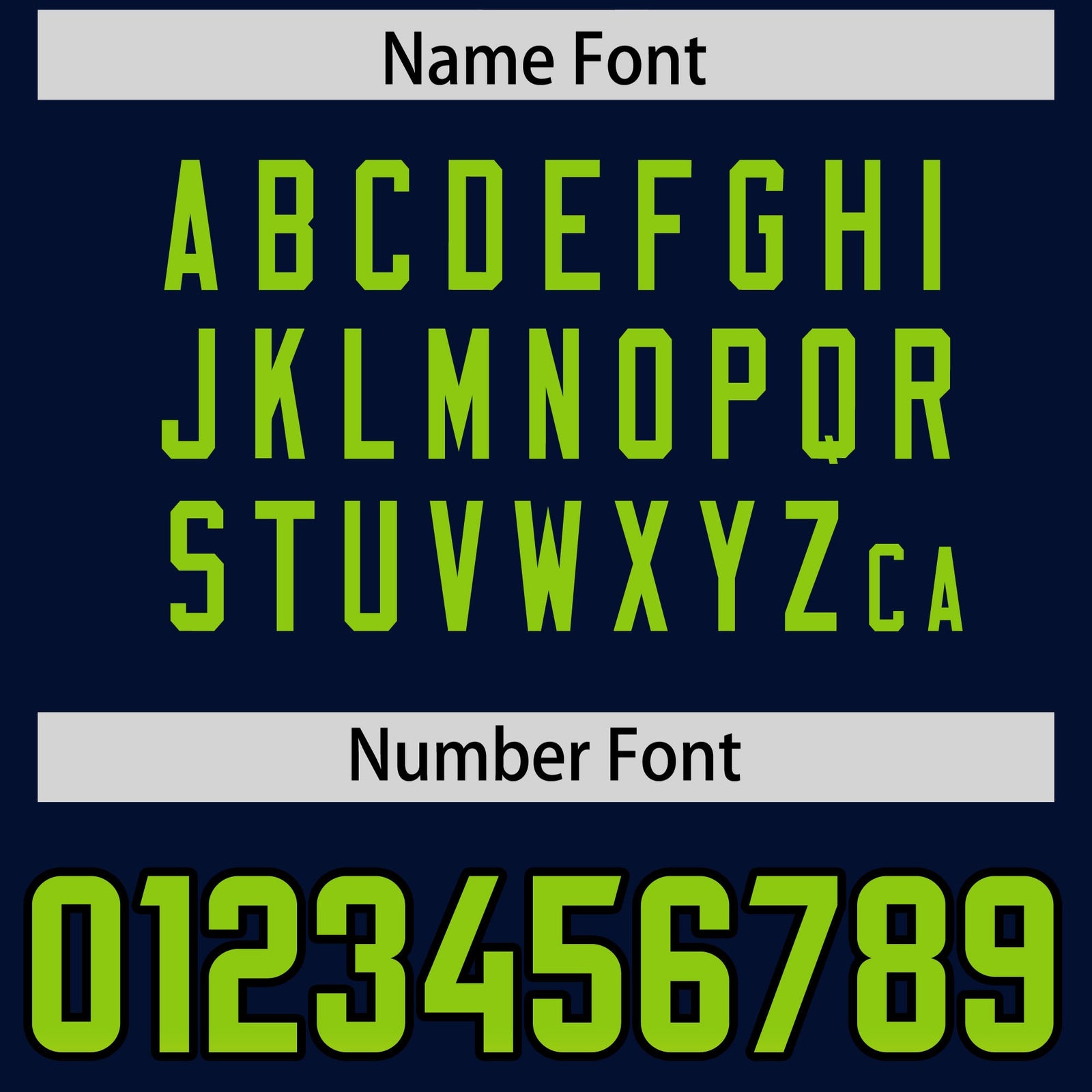 Custom Navy Neon Green and Gold Sides Gradient Fashion Personalized Team Football Jersey