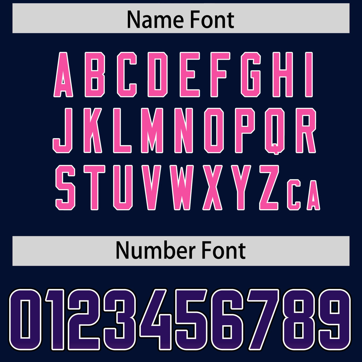 Custom Navy Purple and Pink Sides Gradient Fashion Personalized Team Football Jersey