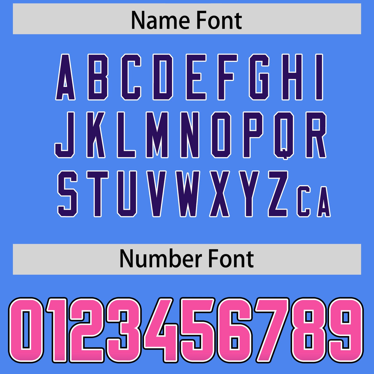 Custom Powder Blue Pink and Purple Sides Gradient Fashion Personalized Team Football Jersey