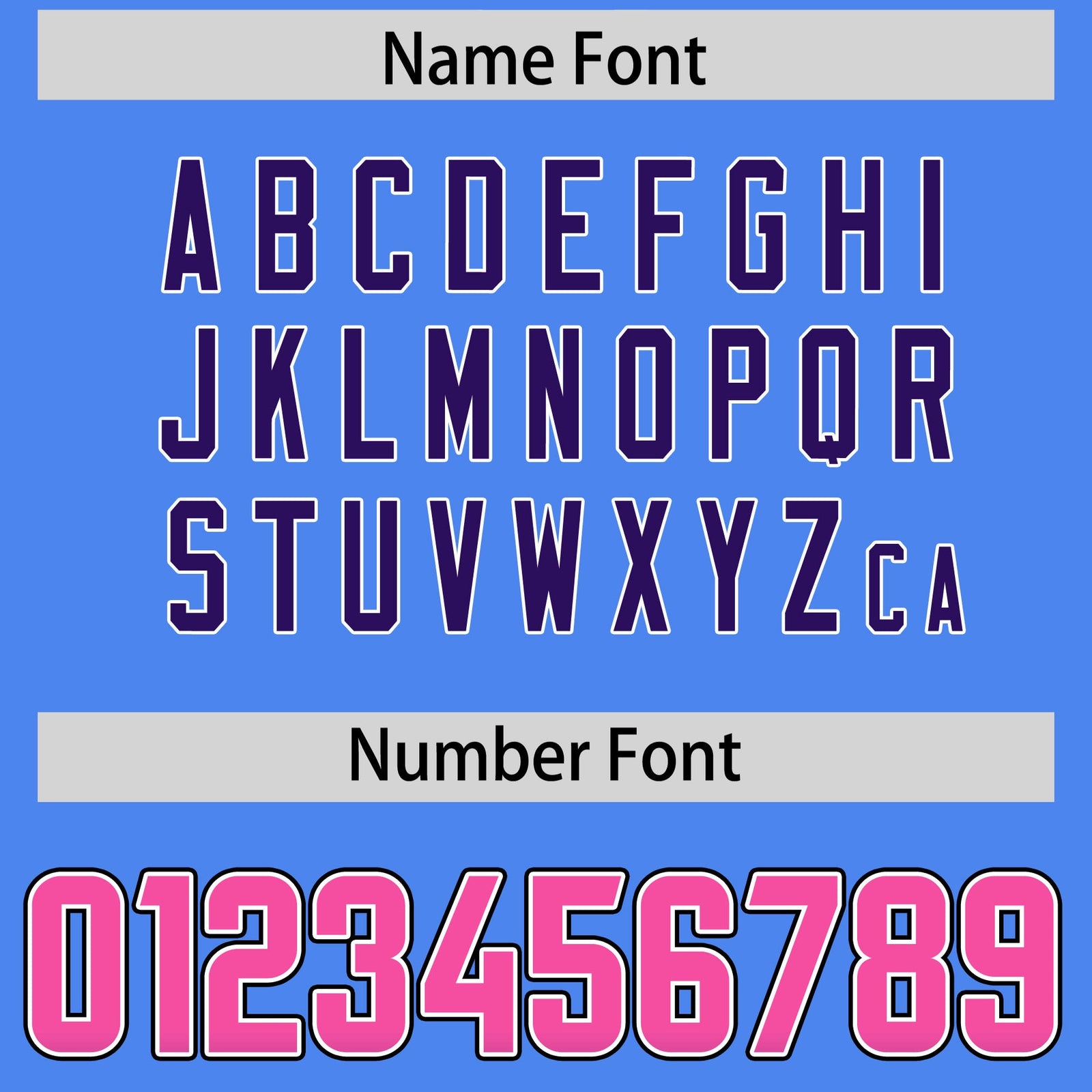 Custom Powder Blue Pink and Purple Sides Gradient Fashion Personalized Team Football Jersey