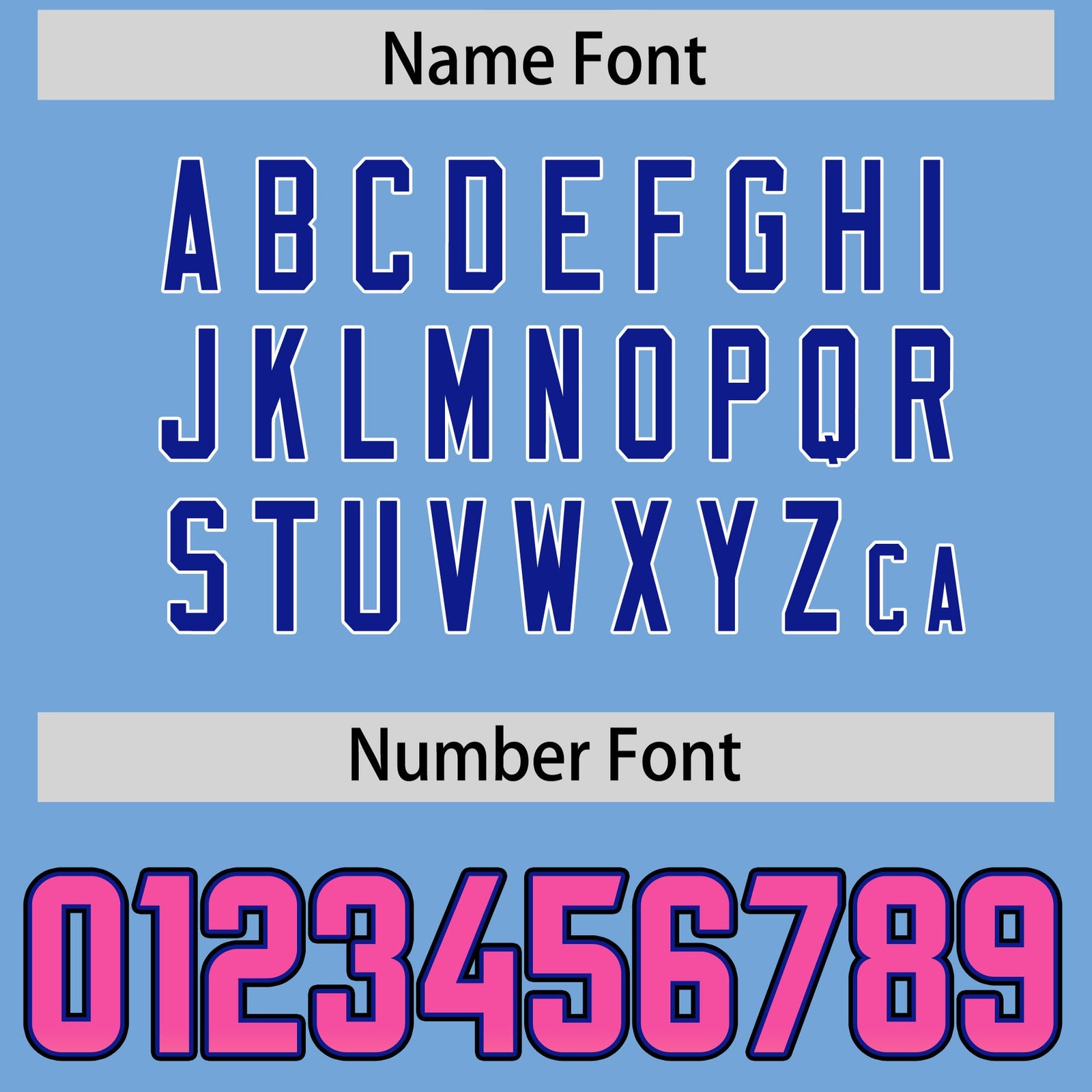 Custom Powder Blue Pink and Gold Sides Gradient Fashion Personalized Team Football Jersey