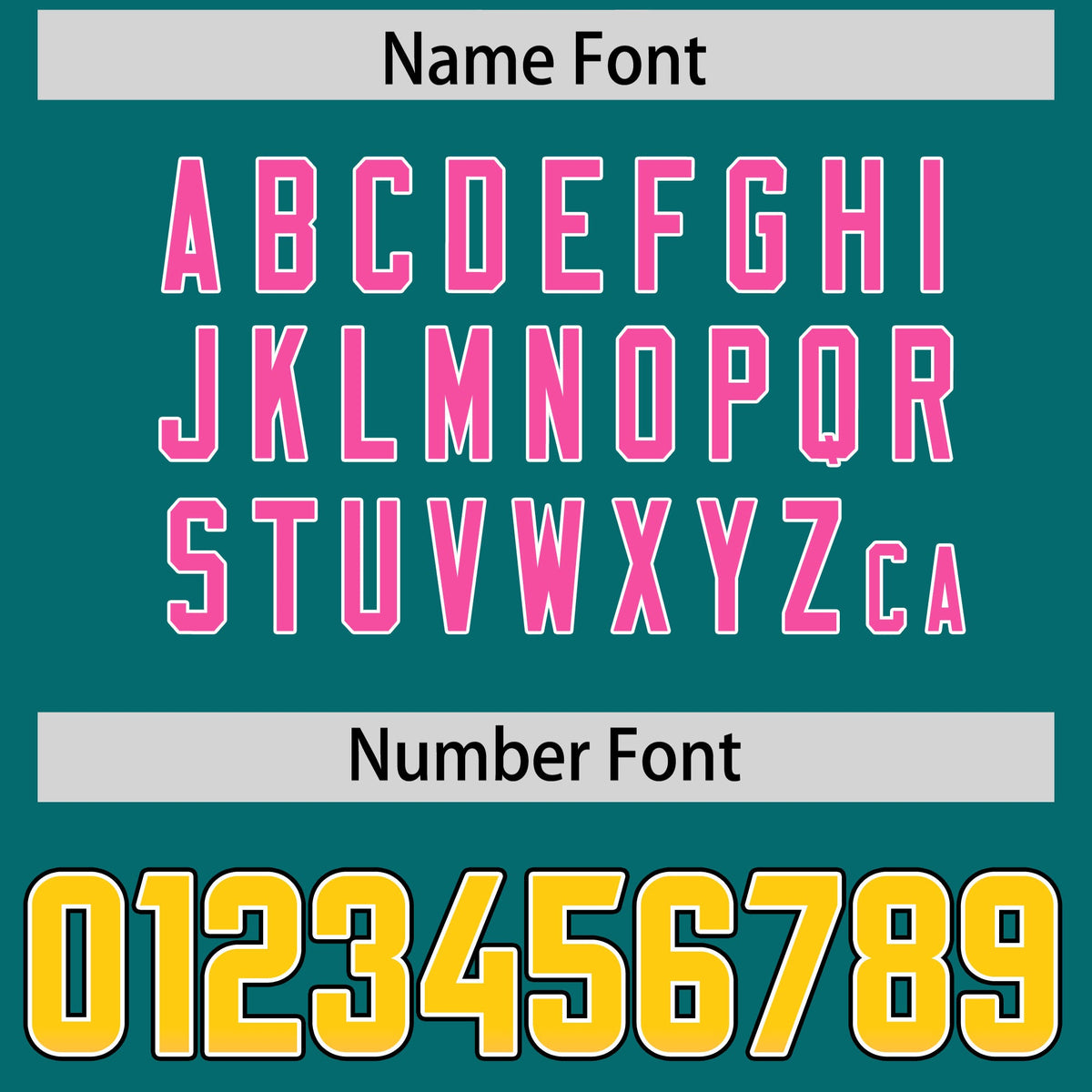 Custom Aqua Gold Sides Gradient Fashion Personalized Team Football Jersey