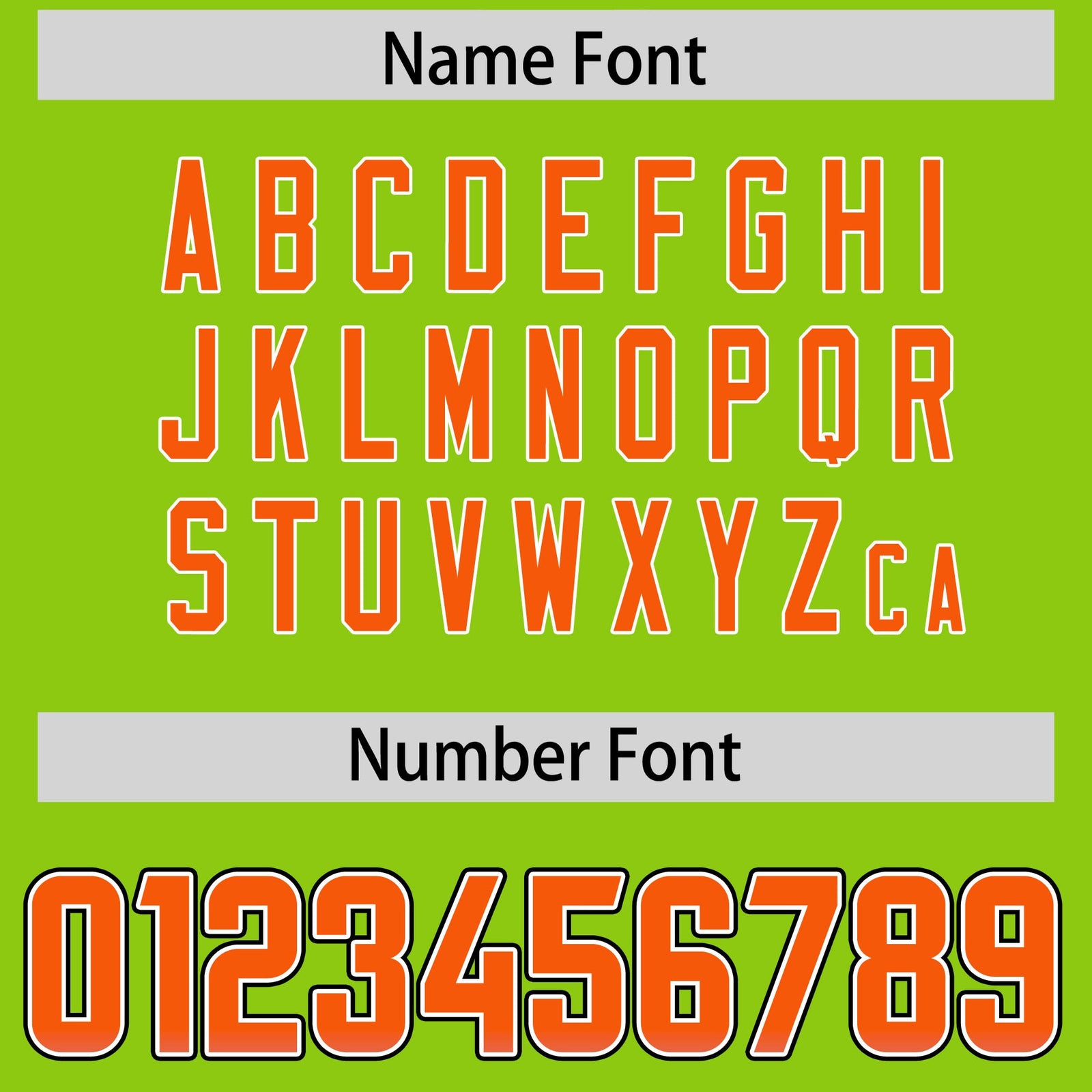 Custom Neon Green Orange and Powder Blue Sides Gradient Fashion Personalized Team Football Jersey