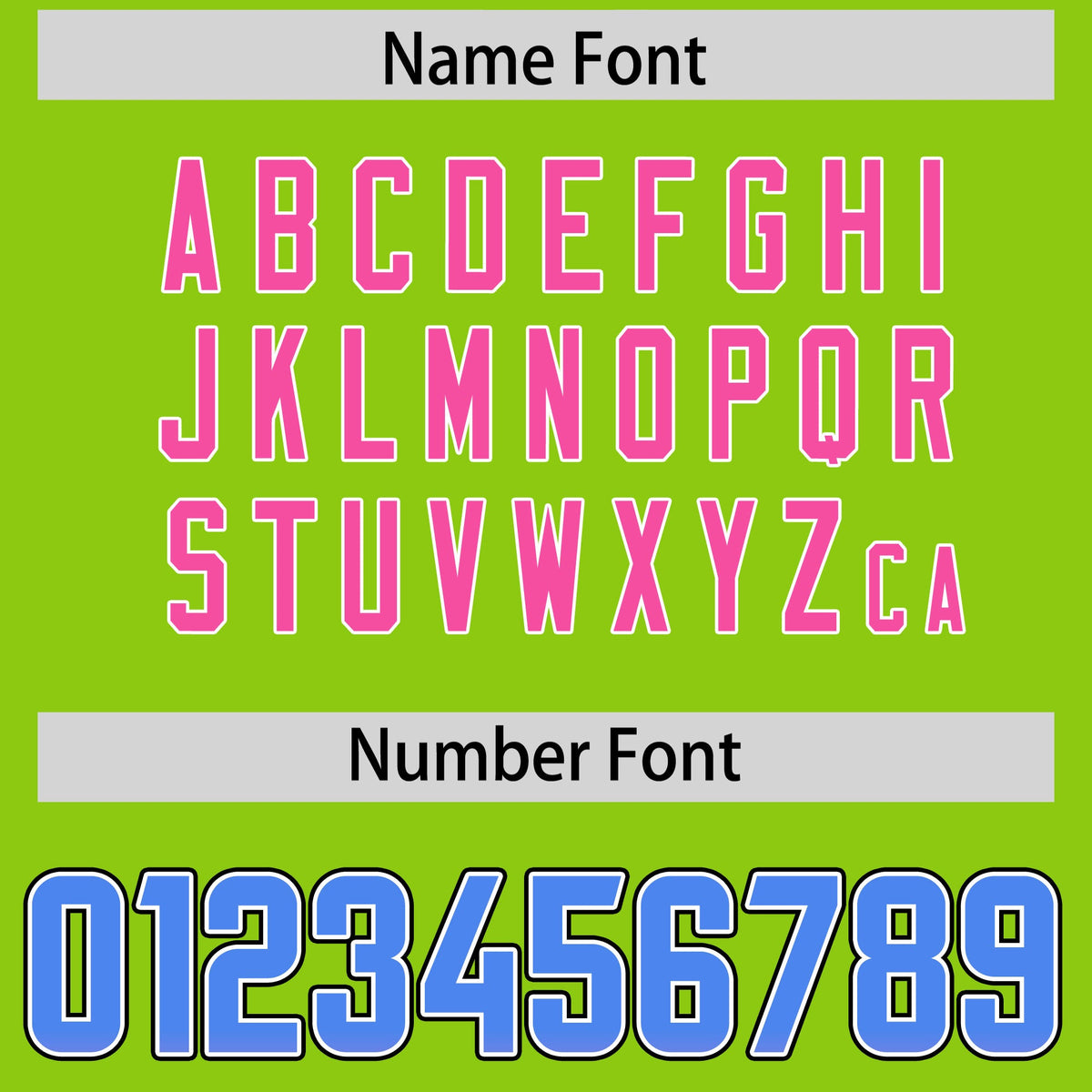 Custom Neon Green Powder Blue and Pink Sides Gradient Fashion Personalized Team Football Jersey