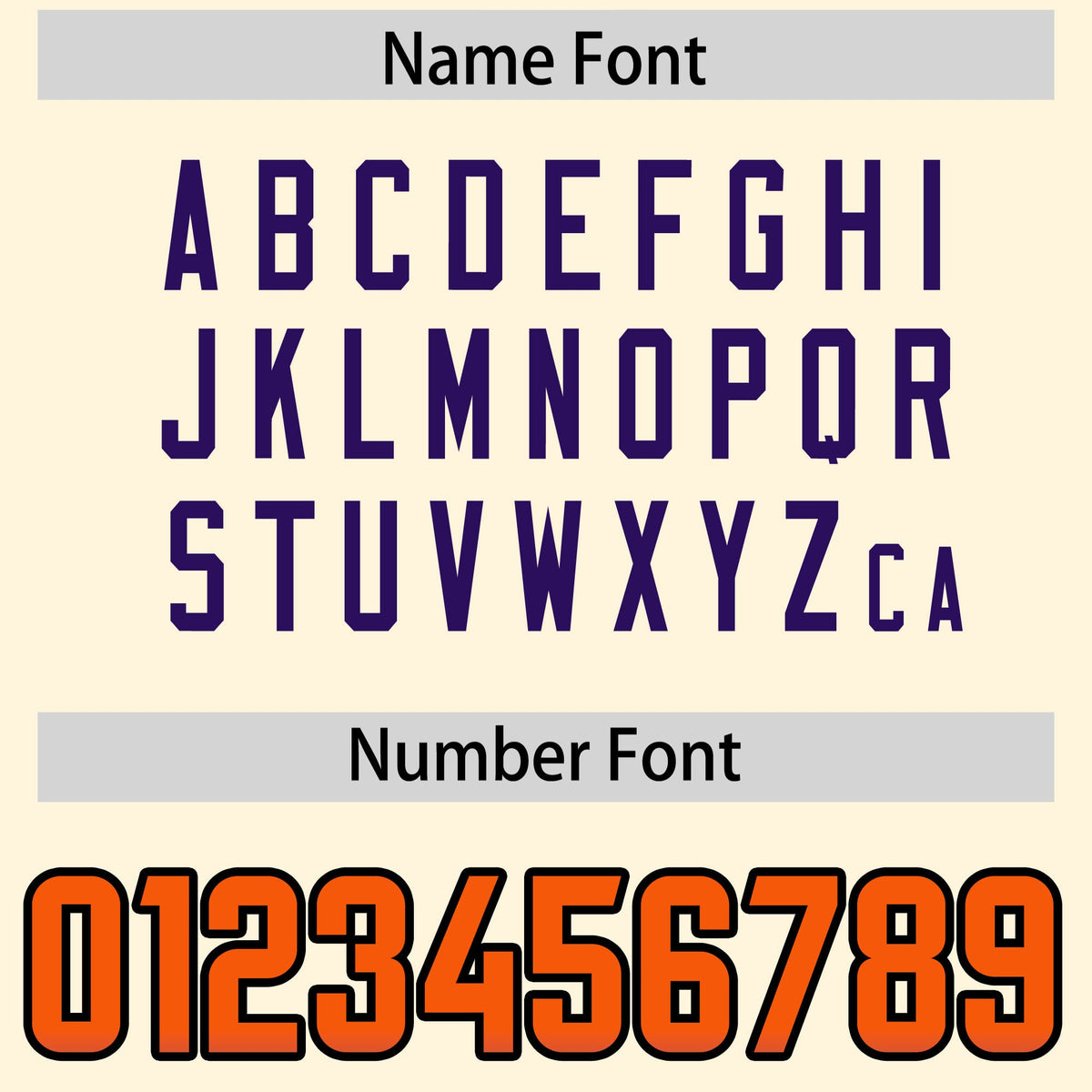 Custom Cream Orange and Purple Sides Gradient Fashion Personalized Team Football Jersey