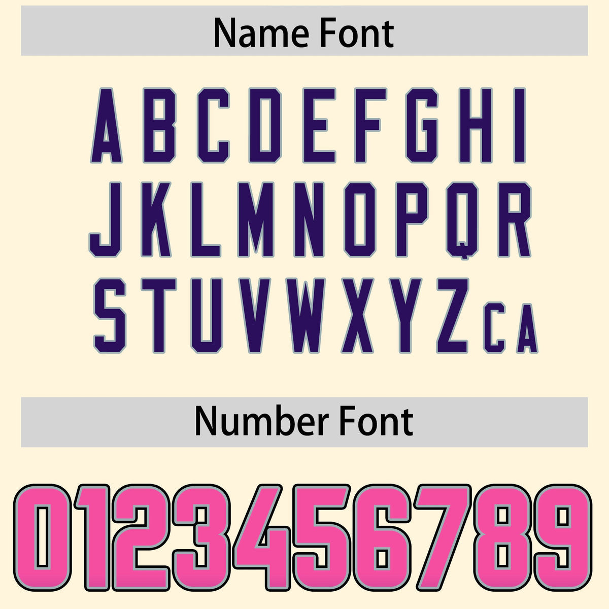 Custom Cream Pink and Purple Sides Gradient Fashion Personalized Team Football Jersey