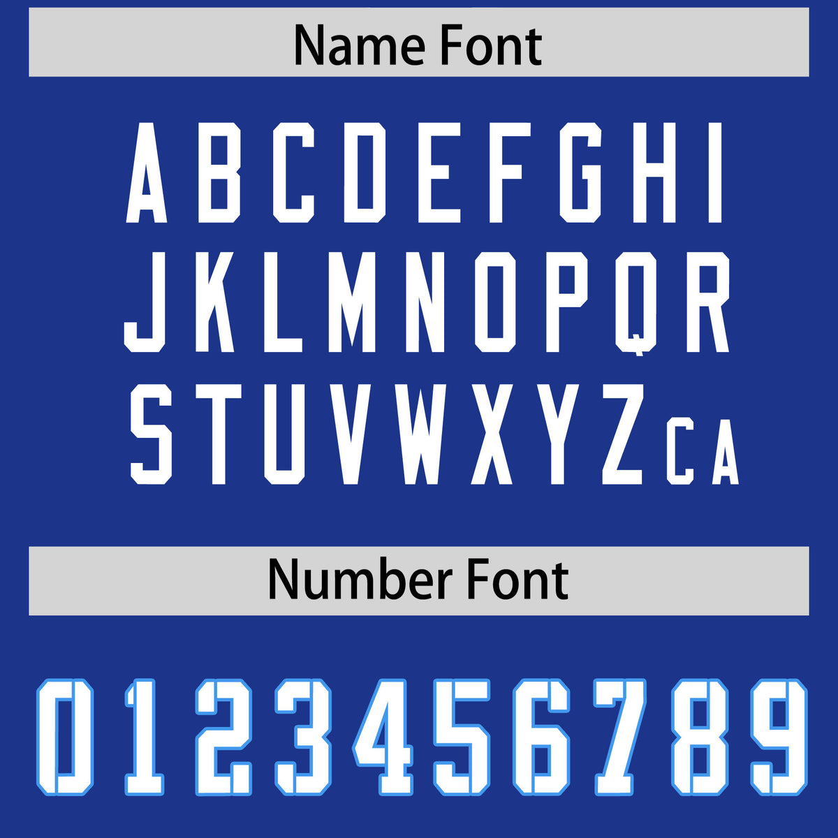 Custom Royal Classic Style American Football Jerseys