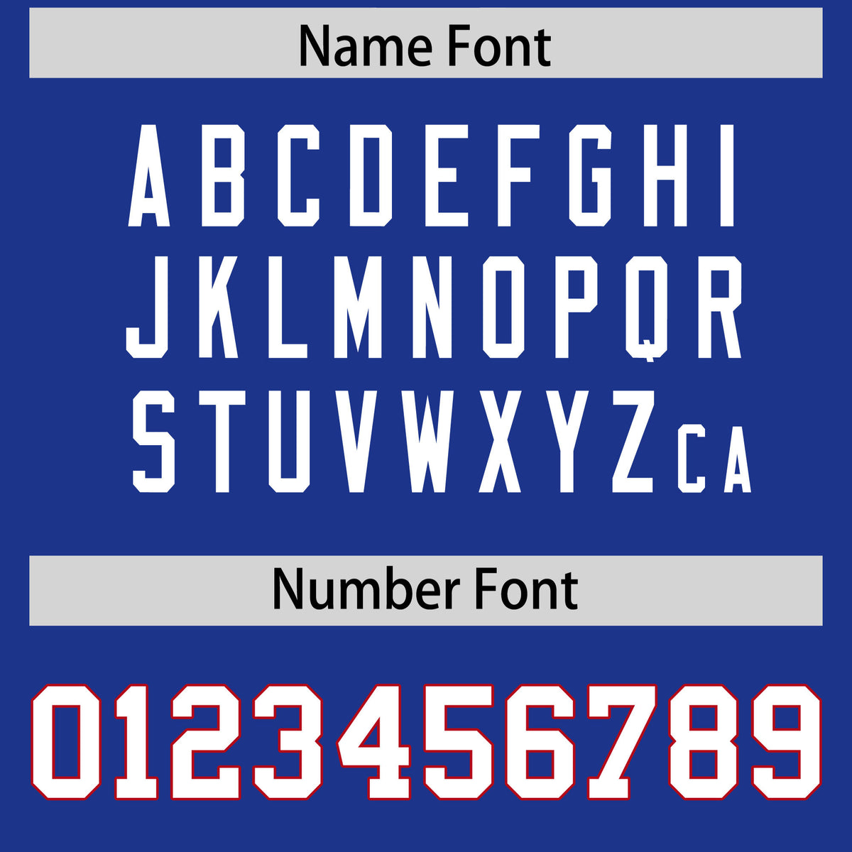 Custom Royal Classic Style American Football Jerseys