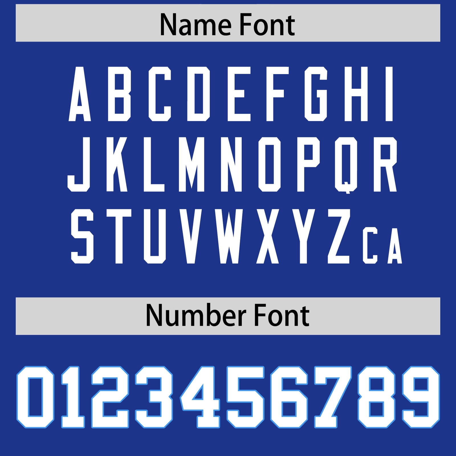 Custom Royal Classic Style American Football Jerseys