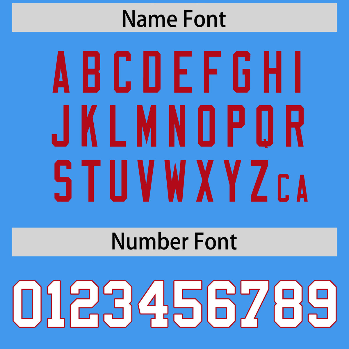 Custom Powder Blue Football Jersey