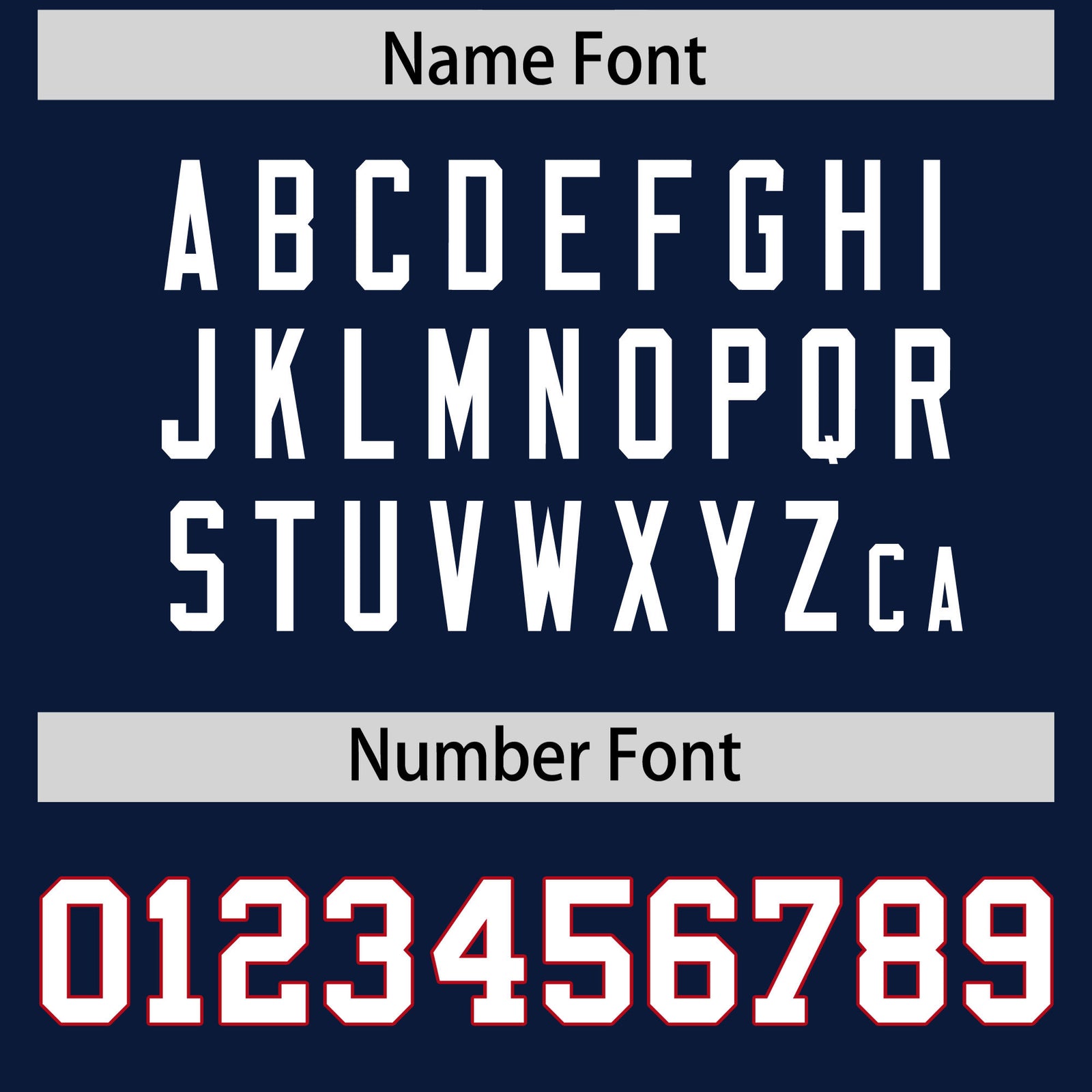 Custom Navy Football Jersey