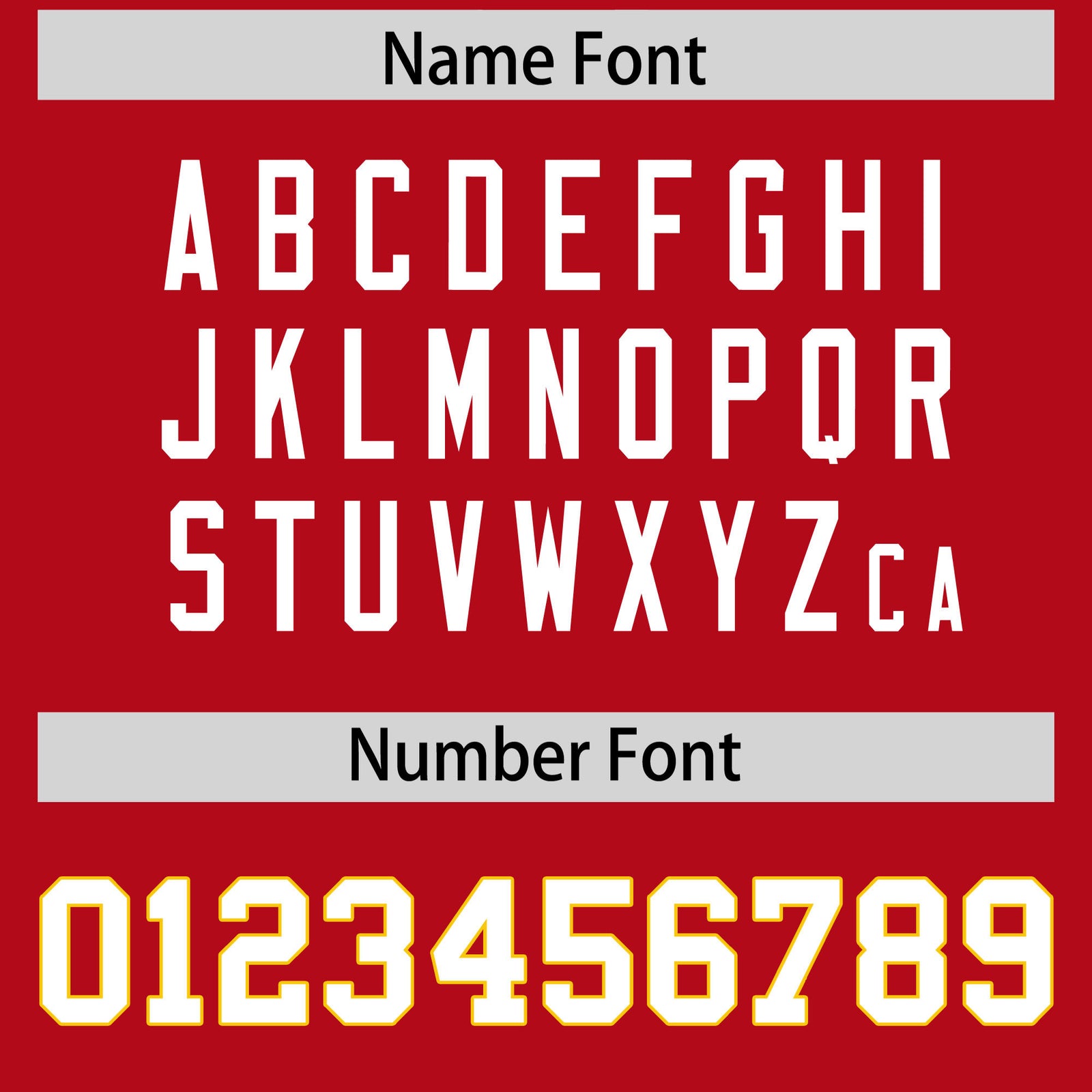 Custom Red Football Jersey