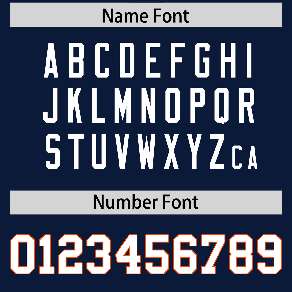 Custom Navy Football Jersey