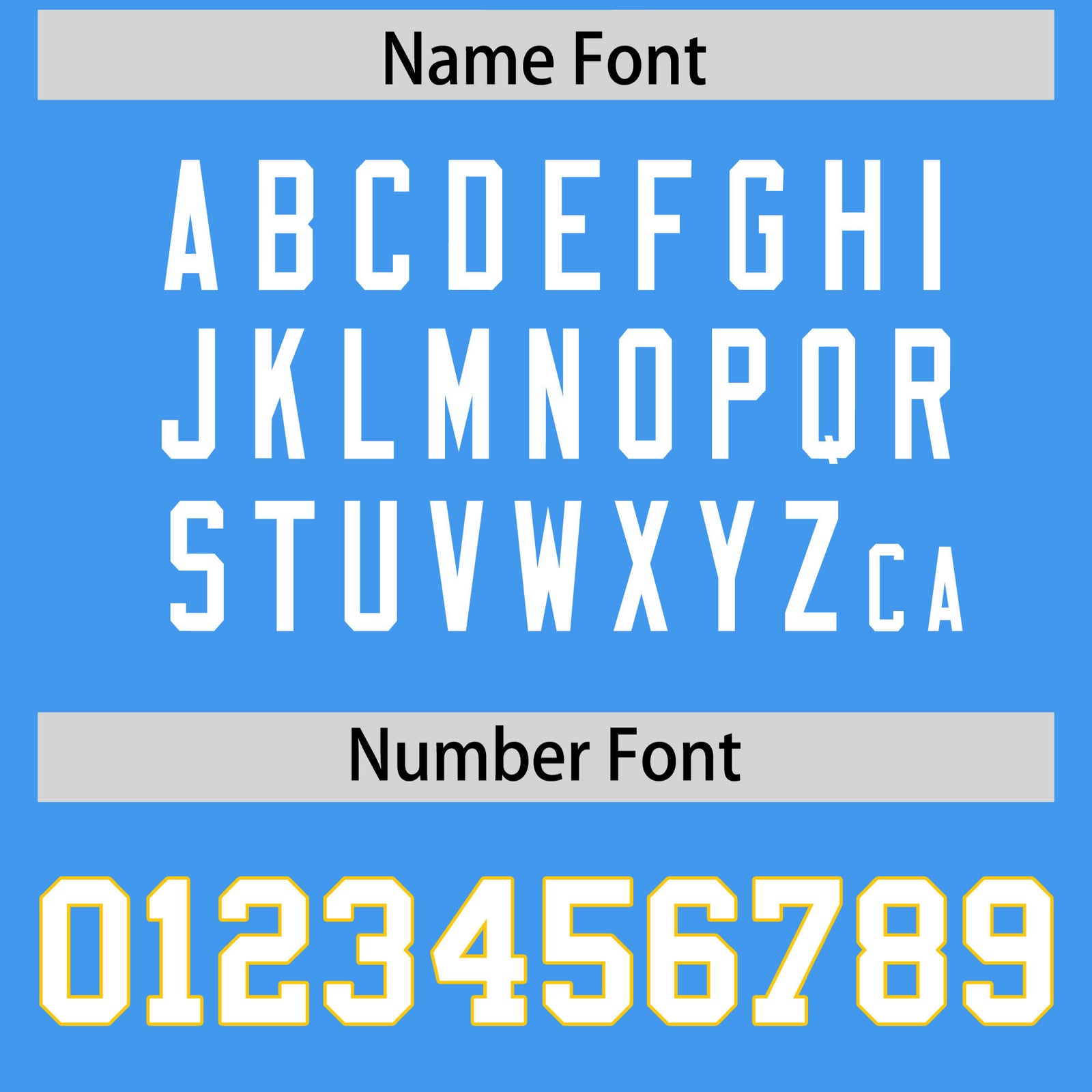 Custom Powder Blue Football Jersey