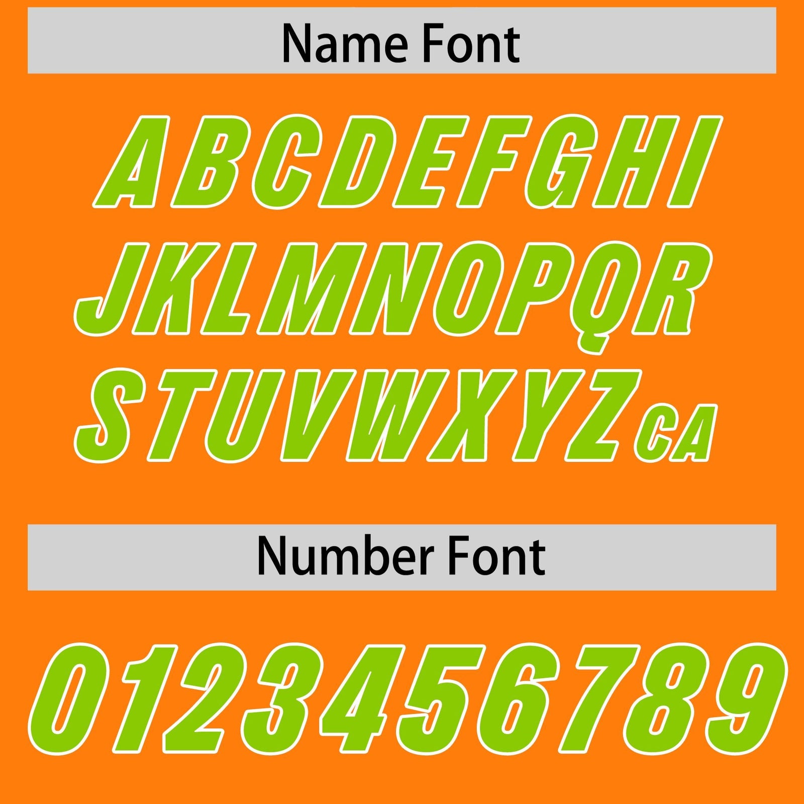 Custom Orange Neon Green Personalized Star Pattern Raglan Sleeves Authentic Football Jersey