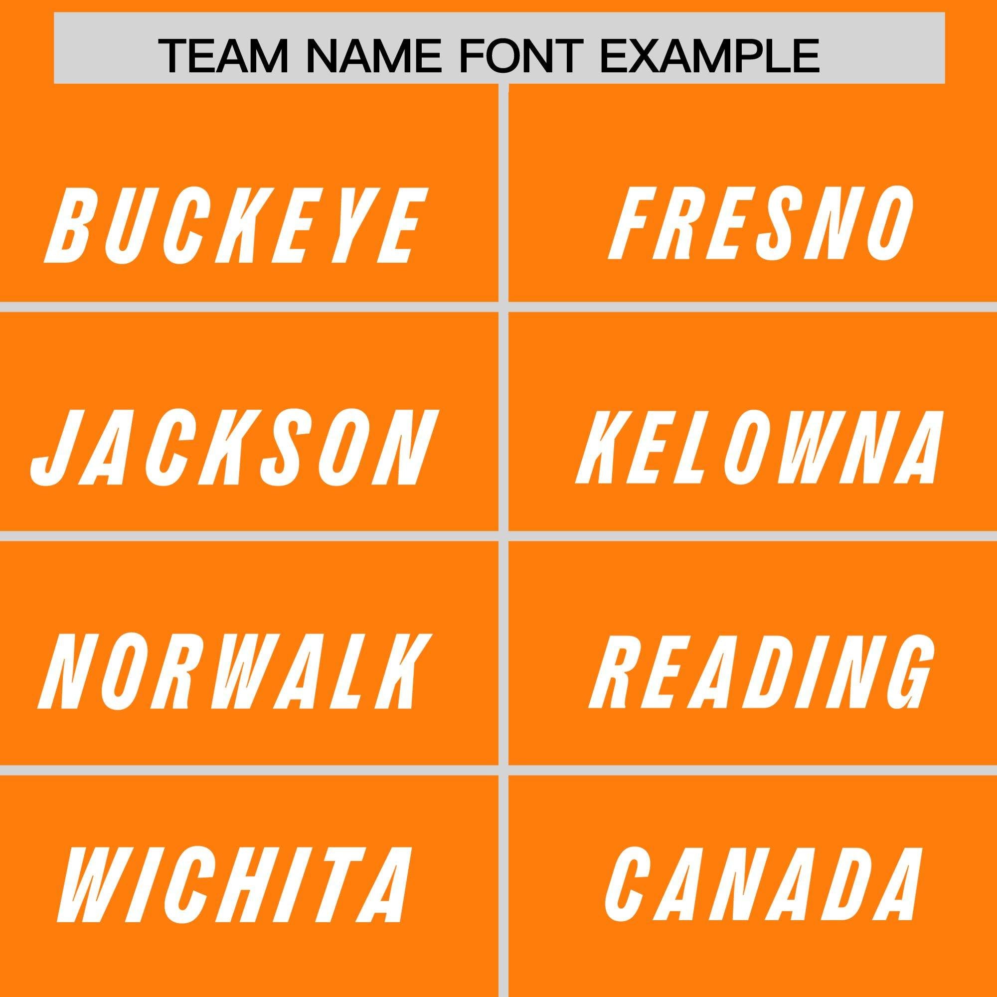 Custom Orange White Personalized Star Pattern Raglan Sleeves Authentic Football Jersey