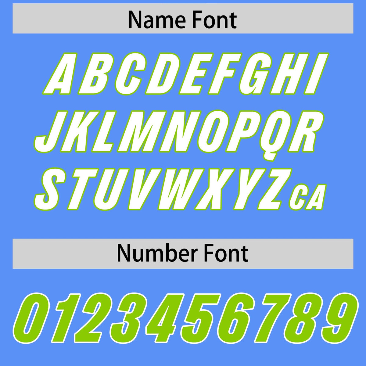 Custom Powder Blue Neon Green Personalized Star Pattern Raglan Sleeves Authentic Football Jersey